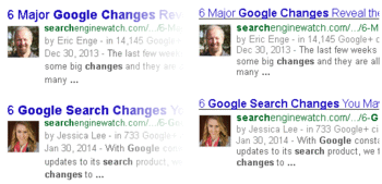 underline in google search