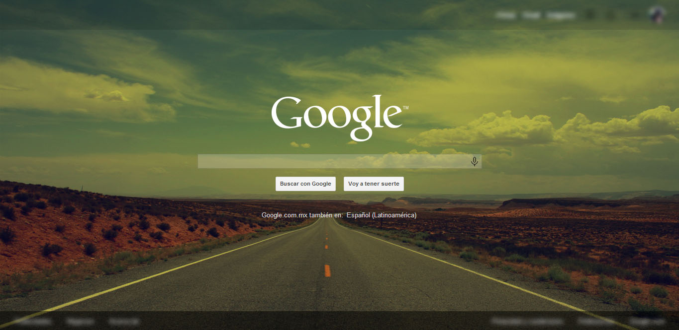 Google - Background and blur
