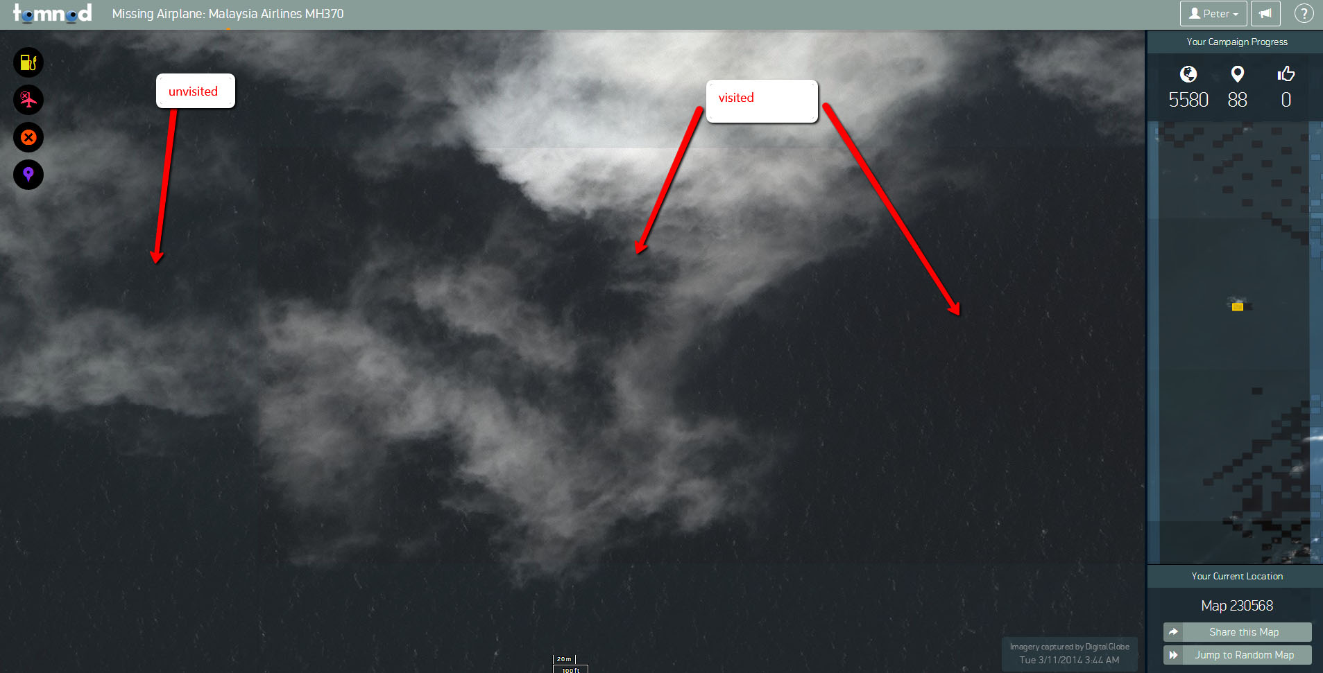 TomNod transparency