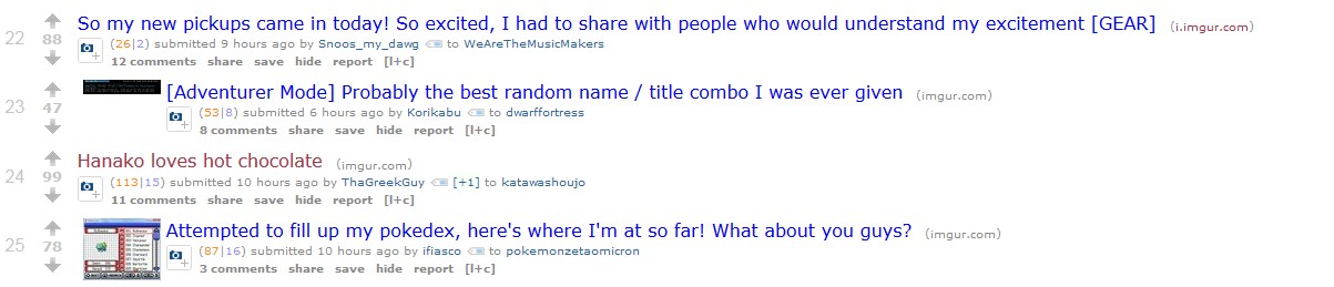 Colorblind-Friendly web: Reddit & Google links