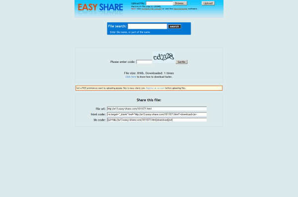 easy-share.com - cleaner