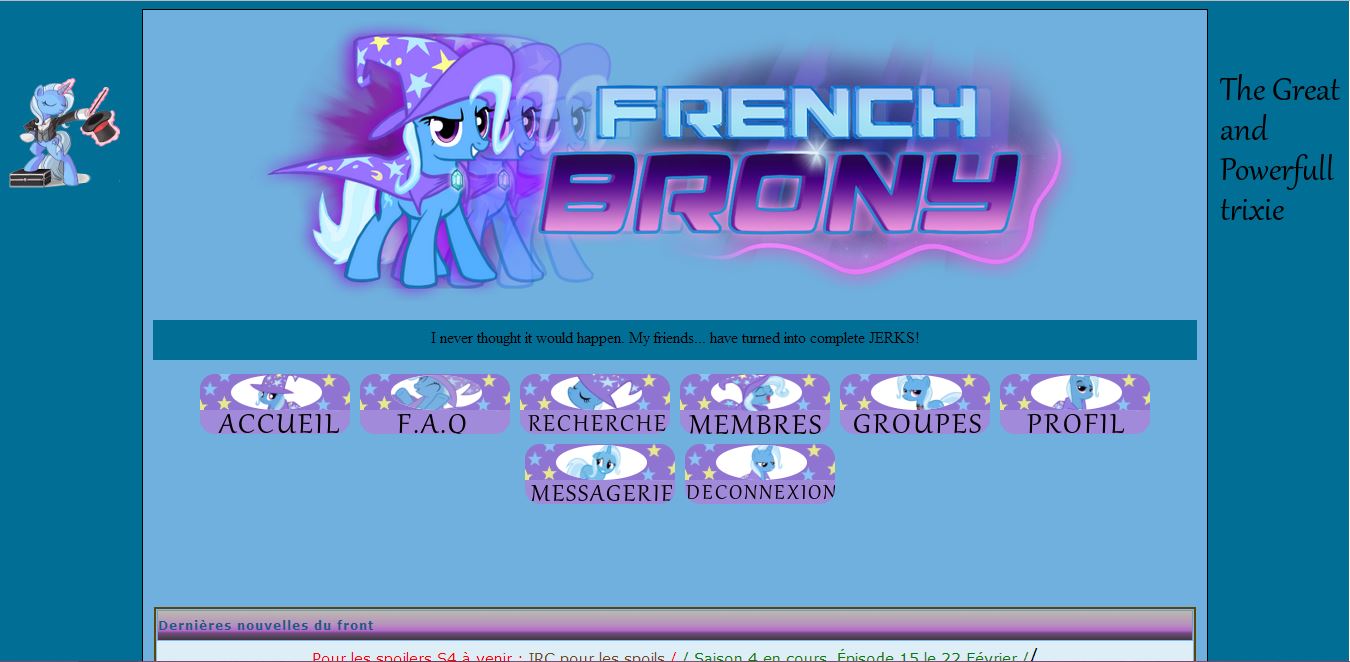 French Brony : Trixie Lulamoon