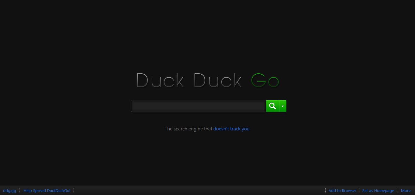 DuckDuckGo: Dark Side Duck