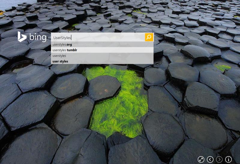 Bing Minimalist for US and Canada