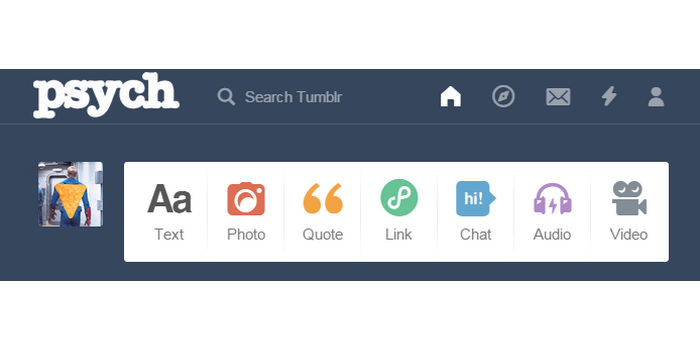 Tumblr - Logo - Psych