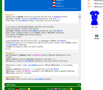 Freekick - Nojd's Match Report Coloring, v. 1.3