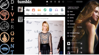 Divergent Tumblr Dash Theme