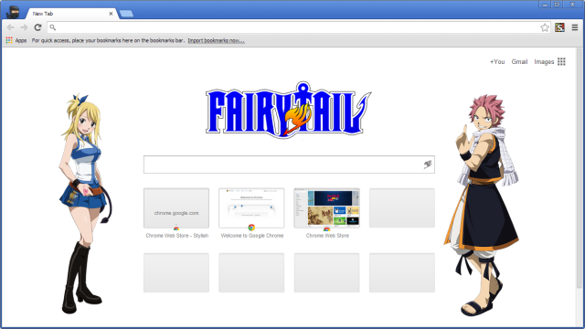 Chrome New Tab - Fairy Tail