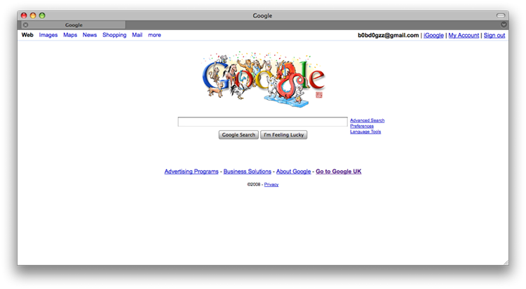 google.com - fix firefox os x