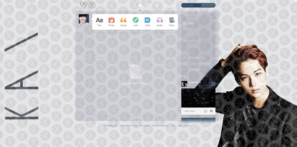 EXO - Kai #1 (tumblr dashboard)