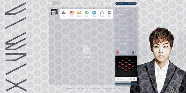 EXO - Xiumin #1 (tumblr dashboard)