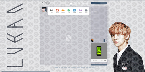 EXO - Luhan #1 (tumblr dashboard)
