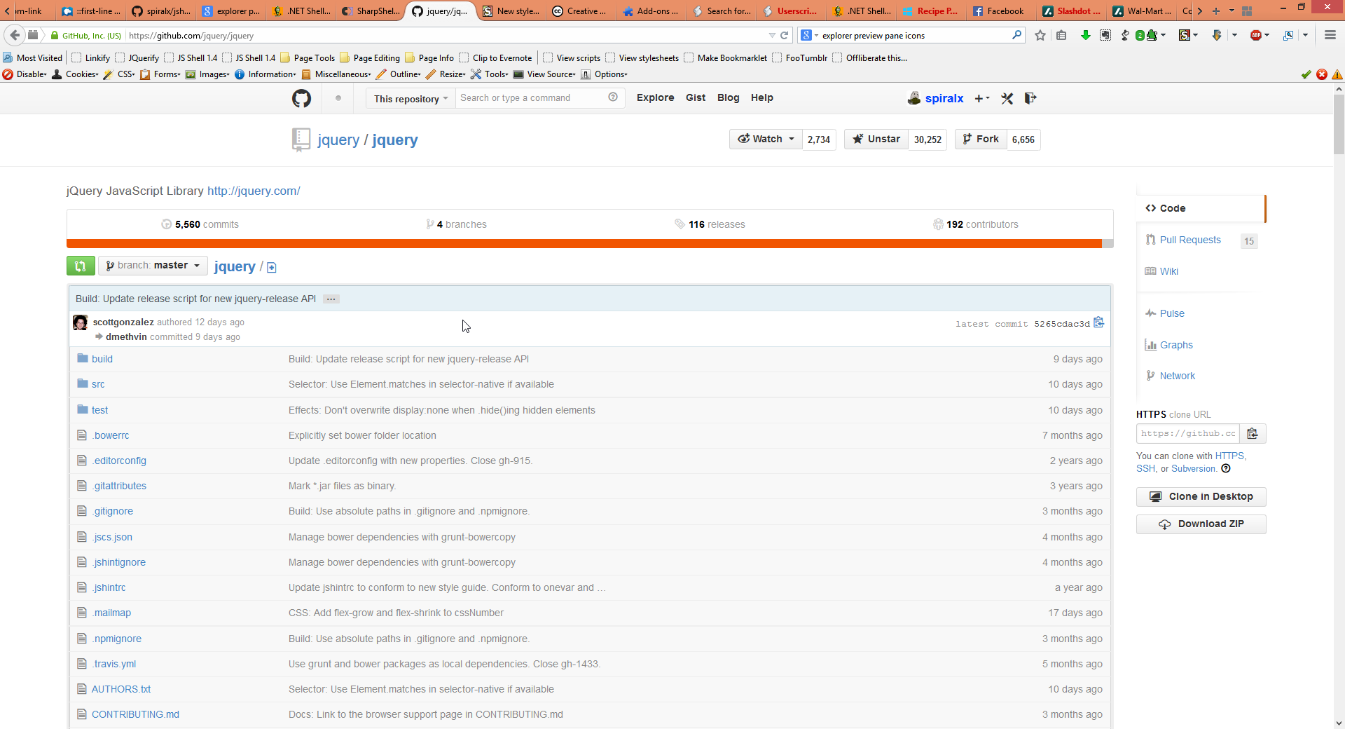Github: darker and wider