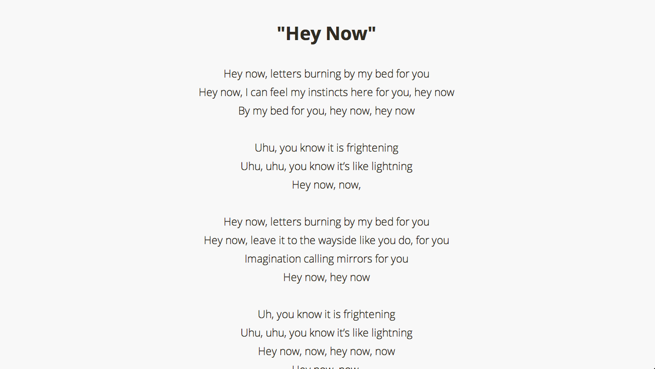 Readable azLyrics