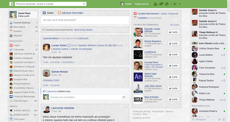 Novo Facebook Cinza Leve *BETA*