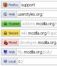 Firefox OperaLike text-field Italiano