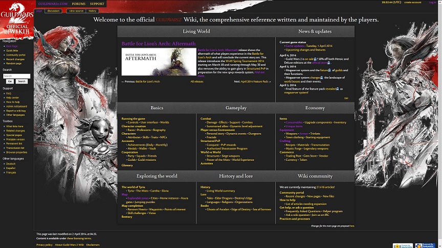 Dark Guild2 Wiki restyle